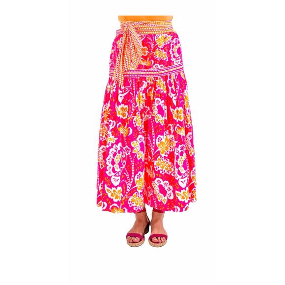 GRETCHEN SCOTT Dresses & Skirts - NEW GRETCHEN SCOTT summer dreaming flora skirt in pink multi